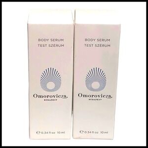 2 x Omorovicza Budapest Body Serum 0.34 fl oz 10 ml Firming Microalgae